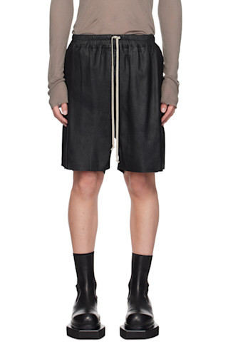 美品 RICK OWENS Porterville 刺繍 ショートパンツ 未使用品 RICK