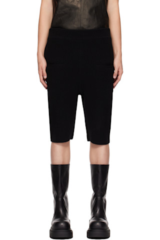 Rick Owens 블랙 포터빌 헤드온 반바지