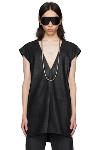 【関税込み】Rick Owens ブラック Porterville Dylan トップス 242232M213050_1.jpg