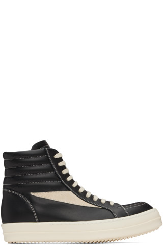Rick Owens DRKSHDW Porterville High Vintage スニーカー Black Porterville High Vintage Sneaks Sneakers by Rick Owens