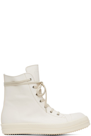 RICK OWENS Porterville カーフスキン スニーカー★関税送料込 Buy Rick Owens Porterville Jumbo Laced Sneaker 'Black Pearl