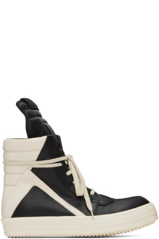RICK OWENS◆ Porterville Mega Geobasket スニーカー ブラック RICK OWENS PORTERVILLE MEGA GEOBASKET SNEAKERS