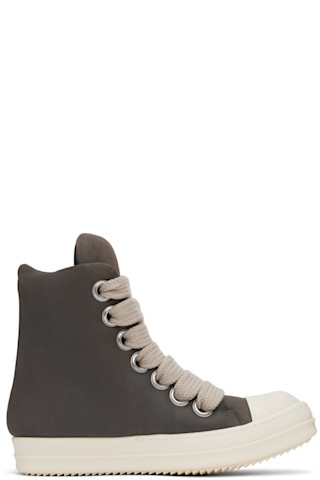 【関税込み】Rick Owens グレー Porterville レギンス Gray Porterville Jumbolaced Padded Sneakers by Rick Owens on