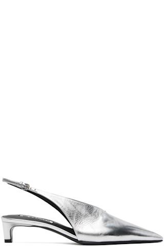 S*a様 jil sander シルバースリングバック　37.5 JIL SANDER(ジル サンダー)｜スリングバックパンプス | Rakuten
