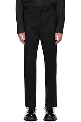 Jil Sander: ブラック テーラードパンツ | SSENSE 日本