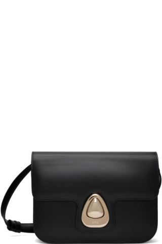 【関税込み】Astra Small Crossbody - A.P.C - Leather - Black Black Astra Small Bag by A.P.C. on Sale
