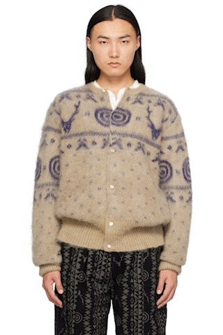 Smith 2 West 8 Lサイズ モヘアカーディガン South2 West8 サウス2ウエスト8 south2 west8 「Loose Fit Crew