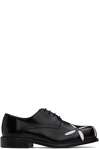 Stefan Cooke: SSENSE Exclusive Black & White Slashed Square Stefan Cooke: SSENSE Exclusive Black & White Slashed Square