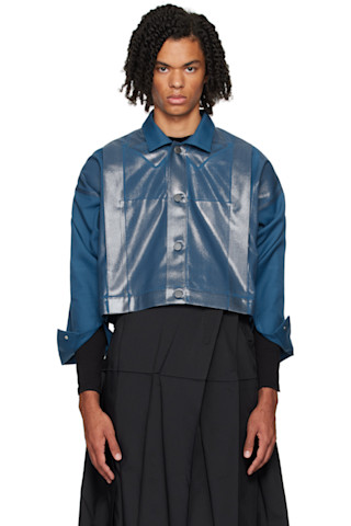 ISSEY MIYAKE 青 ダウンジャケット M HANG OR CARRY – isseymiyake.com