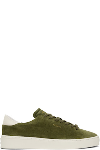 【関税込み】Axel Arigato カーキ Court スエード スニーカー Khaki Court Suede Sneakers by Axel Arigato on Sale
