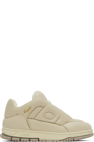Beige Area Puff Puff Sneakers by Axel Arigato on Sale