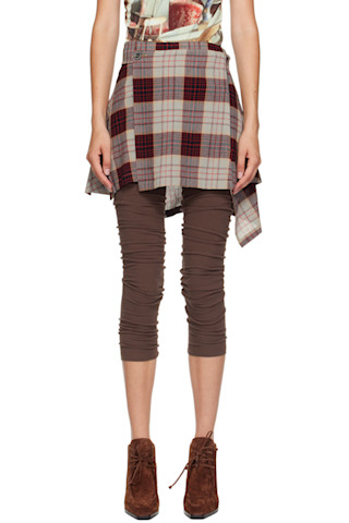 人気【Vivienne Westwood】Marta kilt ミニスカート 242314F090001_1.jpg