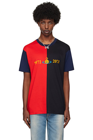 【関税込み】Vivienne Westwood マルチカラー Classic Tシャツ Vivienne Westwoodのマルチカラー Classic Tシャツがセール中