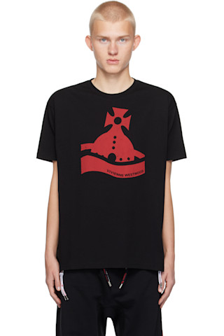 Vivienne Westwood クルーネックTシャツ S ブラック ヴィヴィアンウエストウッド Vivienne Westwood Tシャツ 半袖
