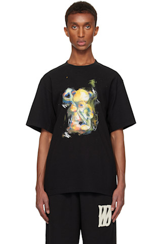 【関税込み】We11done ブラック Teddy Bear Tシャツ Black Teddy Bear T-shirt by We11done on Sale