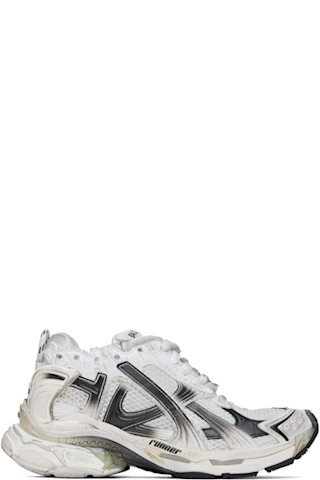 BALENCIAGA ランナー　43 ホワイト　美品 BALENCIAGA バレンシアガ 677402 Runner Sneakers ランナー