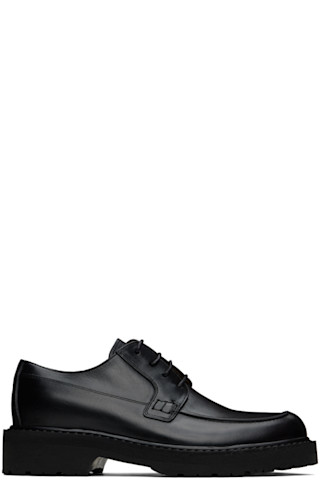 【美品】Dries Van Noten ブラック ダービーシューズ 42.5 DRIES VAN NOTEN レザー ダービーシューズ | ブラック | FARFETCH JP