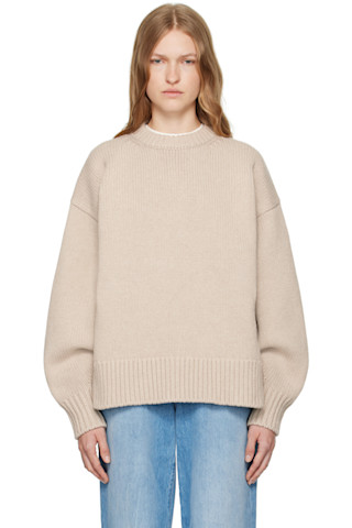 The Row: ベージュ Ophelia セーター | SSENSE 日本