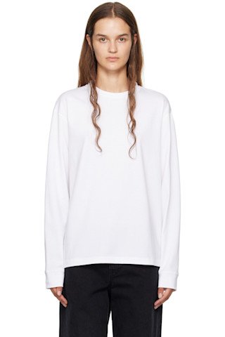 THE ROW☆カットソー☆ホワイト☆落書きシリーズ☆キッズ☆ホワイト☆長袖 THE ROW☆カットソー☆ホワイト☆落書きシリーズ☆キッズ☆ホワイト☆長袖