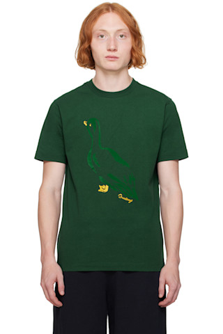 【関税込み】Burberry グリーン Duck Tシャツ 242376M213011_1.jpg