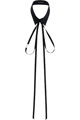 【関税込み】Ann Demeulemeester ブラック Raku シャツ 付け襟 242378F028001_1.jpg