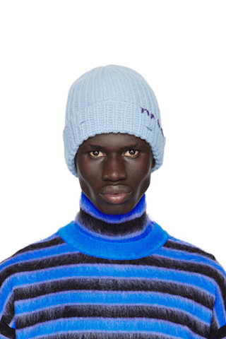 【関税込み】Marni ピンク シェットランドウール ビーニー 242379M138004_1.jpg