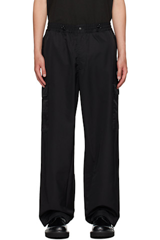 ハイセンスな【KENZO】BOKE 2.0 カーゴパンツ 24春夏 Kenzoのブラック Kenzo Paris Boke 2.0 カーゴパンツがセール中