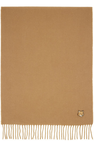 小物 MAISON KITSUNE JACQUARD SCARF Maison Kitsuné - Check Brushed Scarf | HBX - Globally