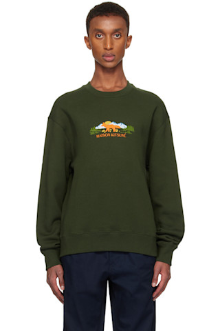 【送料&関税込】Maison KitsunAC Campus Fox Sweatshirt 242389M204020_1.jpg