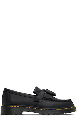 Dr. Martens ADRIAN イエローステ ローファー ブラック 25㎝ 正規取扱