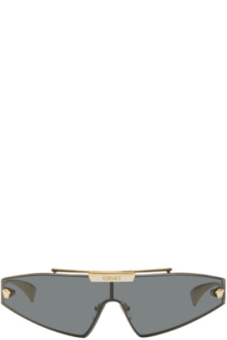 Medusa Horizon Sunglasses Black - Versace