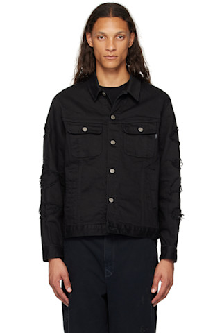 【新品未使用タグ付】UNDERCOVER HAND Denim Jacket Amazon.com: Undercover, Men's Embellished D-Hand Denim
