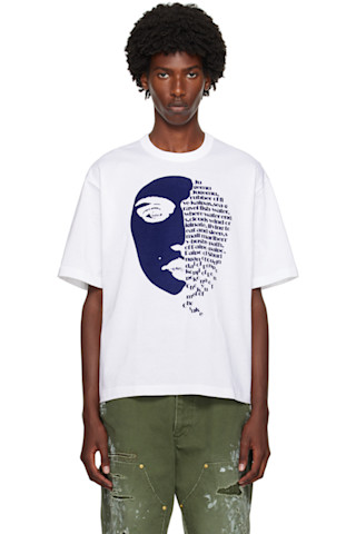 [Bad Donkey] White Fleck Tee Shirt main image 1