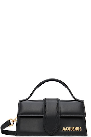 JACQUEMUS: Black Les Classiques 'Le Bambino' Bag | SSENSE JACQUEMUS: Black Les Classiques 'Le Bambino' Bag | SSENSE