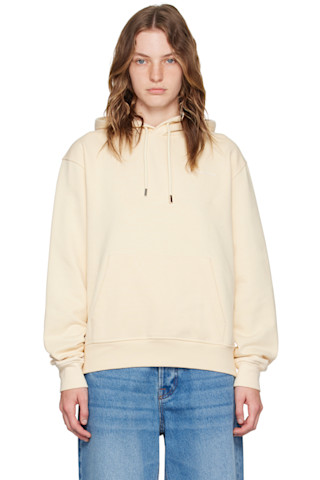 【関税込み】JACQUEMUS ベージュ Le sweatshirt brode フーディ 242553F097006_1.jpg
