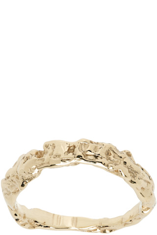 【関税込み】Vasiliki ゴールド Mono Mycena リング Gold Mono Mycena Ring by Vasiliki on Sale
