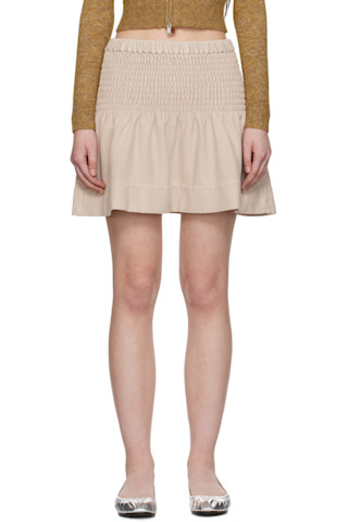 ミニスカート ISABEL MARANT Women Mini Skirts JU0012FB C1J05I0EEC Beige 242599F090007_1.jpg