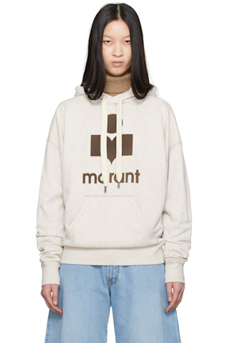 Isabel Marant Etoile Gray Mansel Hoodie SSENSE UK