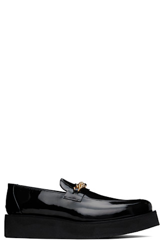 靴 ERNEST W. BAKER Chain Creeper Loafers Ernest W. Baker Black Chain Creeper Loafers Ernest W. Baker