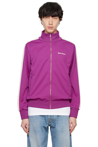 Palm Angels - Purple Classic Logo Track Jacket