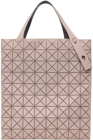 Pink Prism Plus Tote by BAO BAO ISSEY MIYAKE on Sale