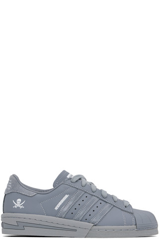 Gray Neighborhood Edition SSTR N 2024 Sneakers by adidas Originals