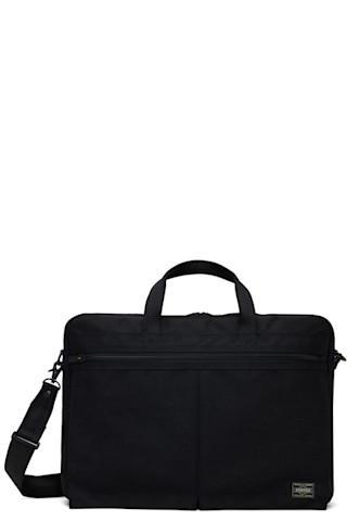 PORTER - Yoshida & Co: Black Tension 2Way Briefcase | SSENSE UK PORTER - Yoshida & Co: Black Tension 2Way Briefcase | SSENSE UK