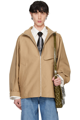 BOTTEGA VENETA ベージュ ウールジャケット BOTTEGA VENETA ベージュ ウールジャケット ベージュ系 BOTTEGA