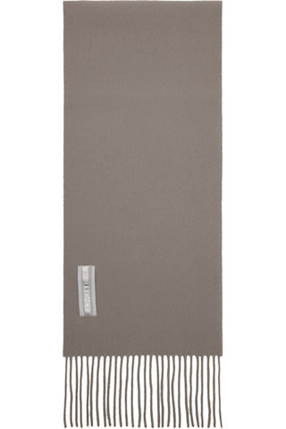 Gray Estate Scarf by OUR LEGACY on Sale Gray Estate Scarf by OUR LEGACY on Sale
