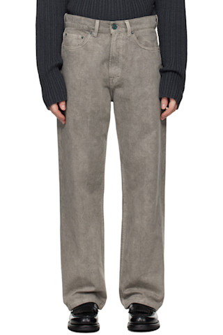Gray Third Cut Jeans by OUR LEGACY on Sale Gray Third Cut Jeans by OUR LEGACY on Sale