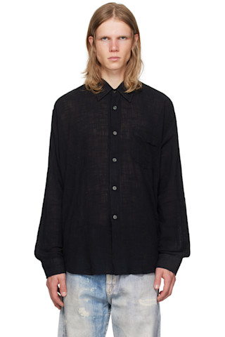 トップス 25SS OUR LEGACY COCO SHIRT size44 OUR LEGACY: Black Coco Shirt | SSENSE