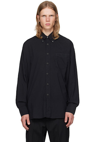 アウターその他 Our Legacy Borrowed BD Shirt Black Voile Borrowed BD Shirt Black Voile - Fico Gävle