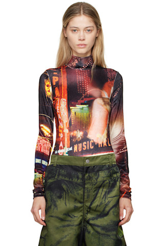 JEAN PAUL GAULTIER ゴルチェ ワンピース Velvet jersey 1029202 242808F358010_1.jpg