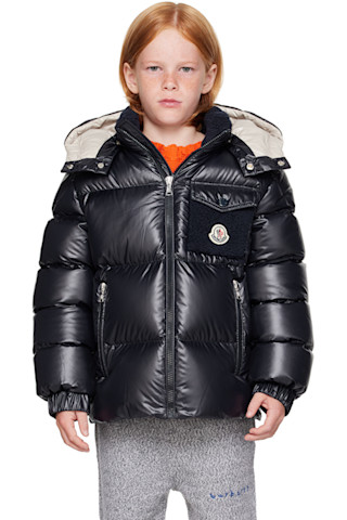 Moncler Enfant キッズ｜ネイビー Yule ダウンジャケット | SSENSE 日本